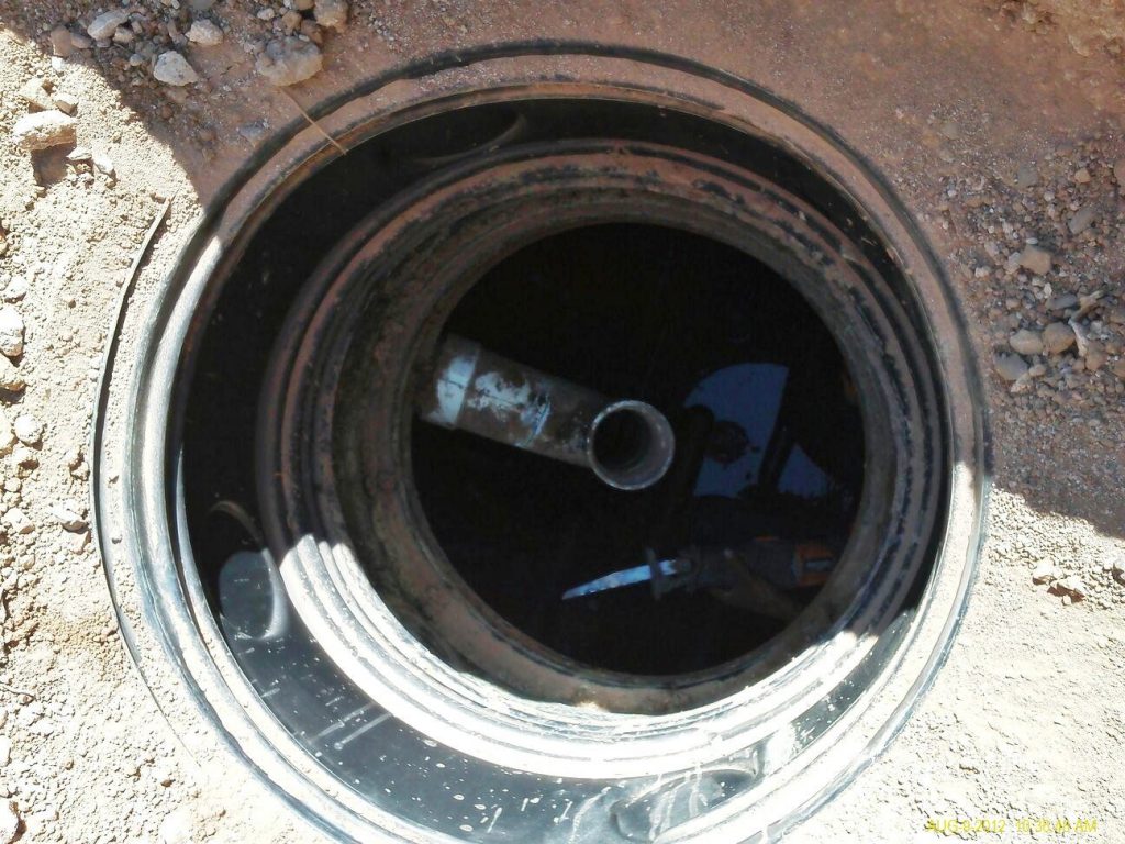 Septic Tank Baffle Repairs 2