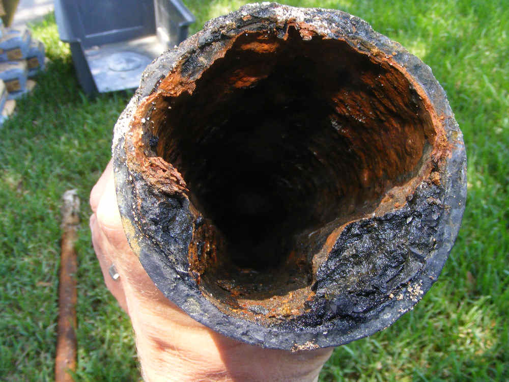 corroded cast iron