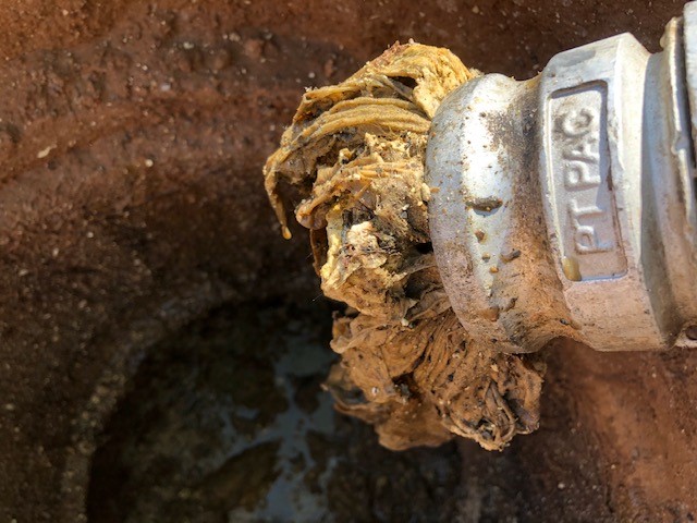 wipes in septic tank