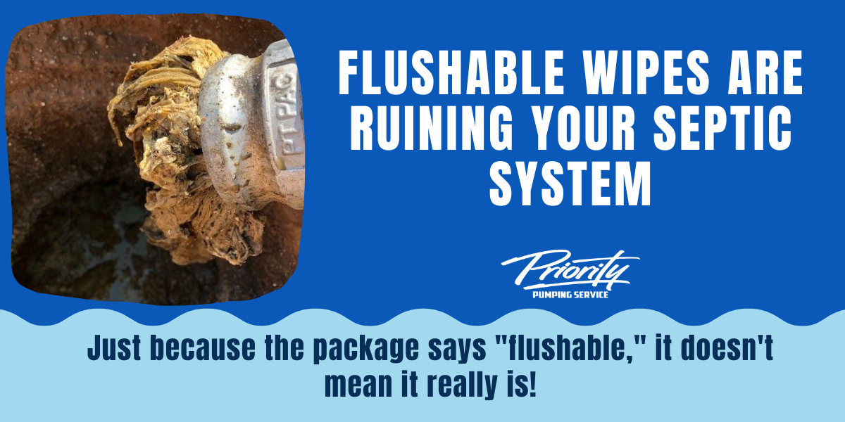 Flushable Wipes Are Ruining Your Septic System