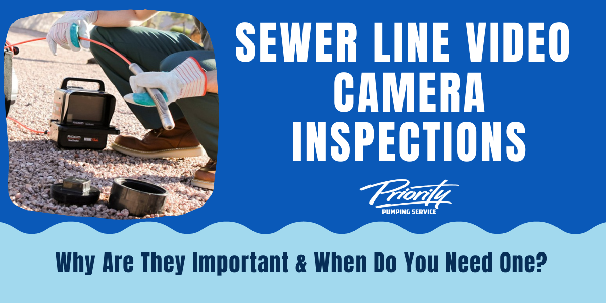 Sewer line Video Camera Inspections