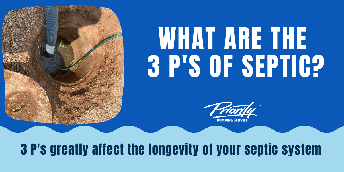 What are the 3 Ps of Septic 1