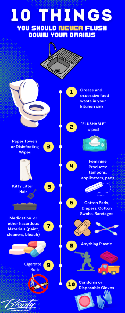 10 things not to flush