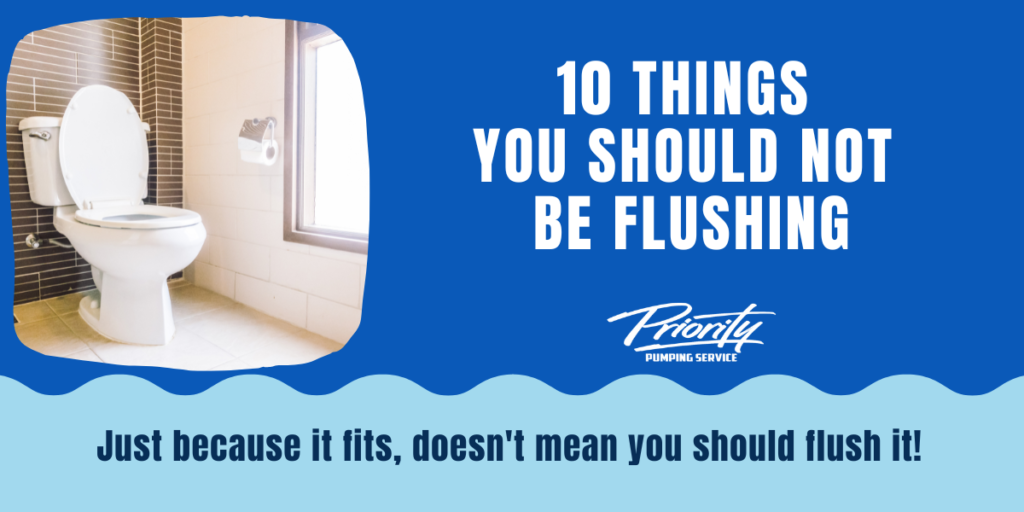 10 things you should not be flushing