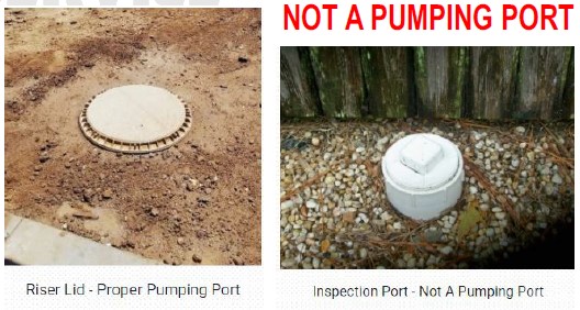 pumping ports