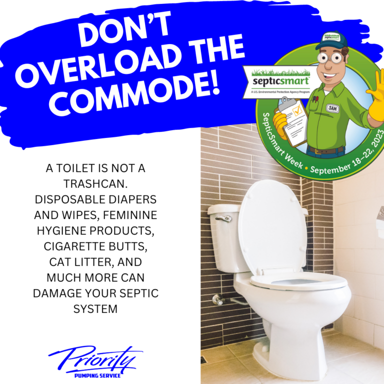 DONT OVERLOAD THE COMMODE