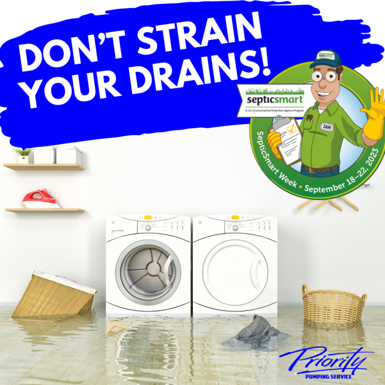 DONT STRAIN YOUR DRAINS