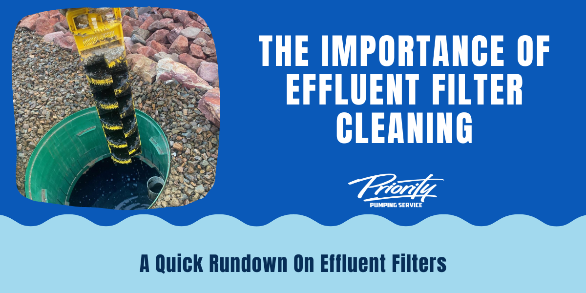 The Importance Of Effluent Filter Cleaning