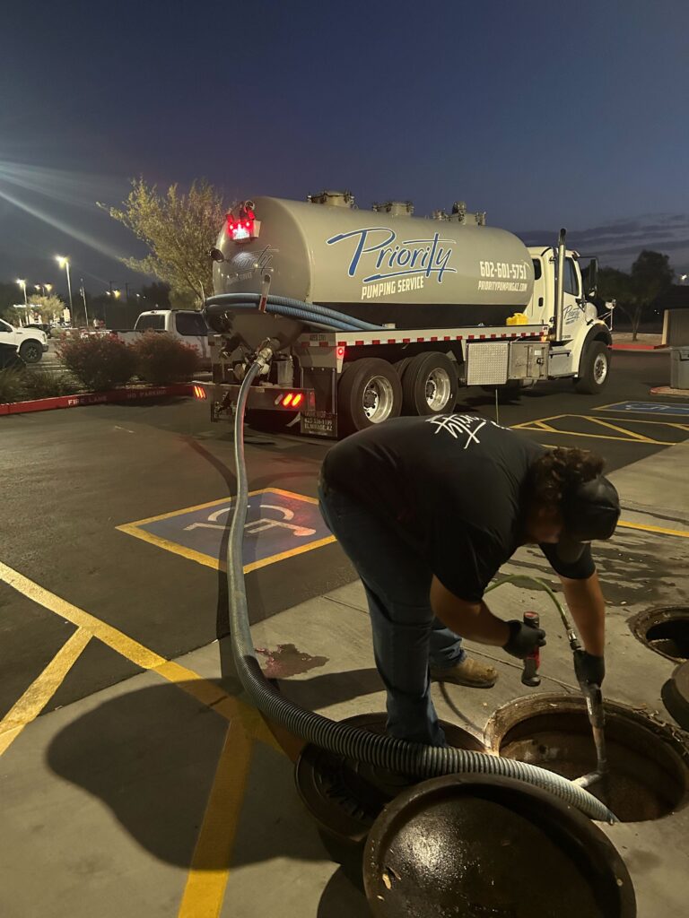 Seth from HomeField Pumping Grease Interceptor