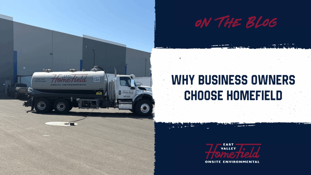 Why Business Owners Choose HomeField- Wastewater Management